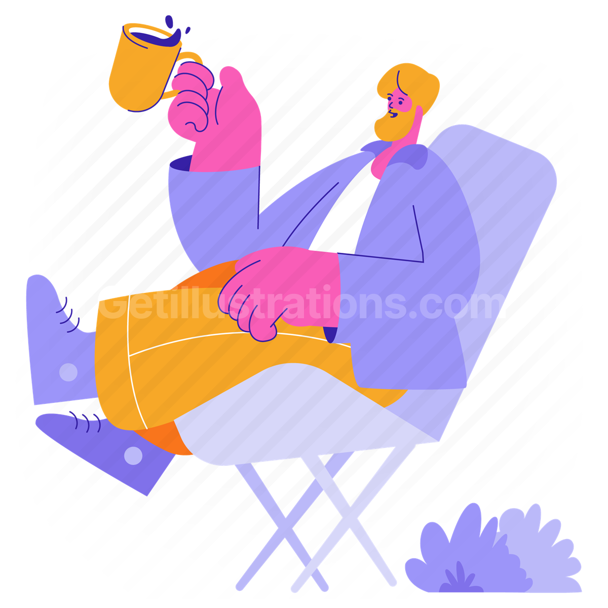 Lifestyle and Leisure  illustration